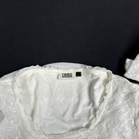 Emma - long-sleeve top - White - (Storlek: L)