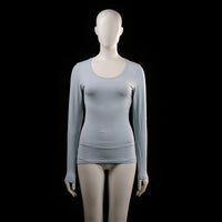 Soulmate - long-sleeve top - Light Blue - (Storlek: S)