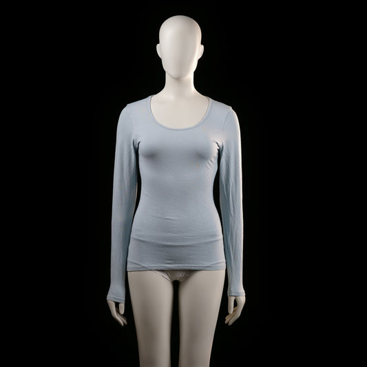 Soulmate - long-sleeve top - Light Blue - (Storlek: S)