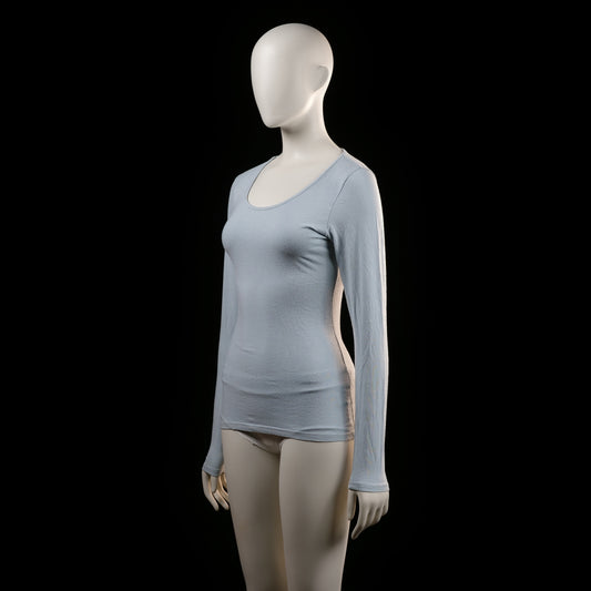 Soulmate - long-sleeve top - Light Blue - (Storlek: S)