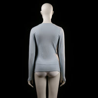 Soulmate - long-sleeve top - Light Blue - (Storlek: S)