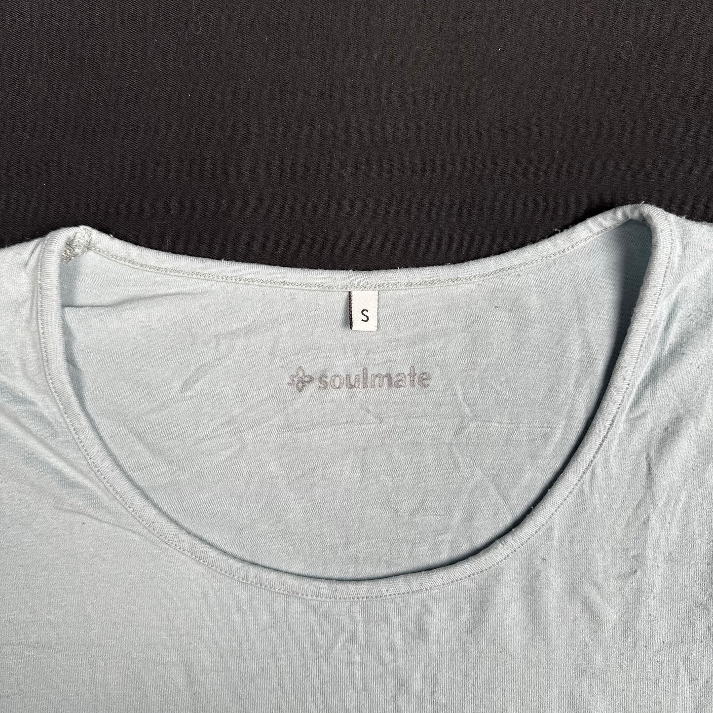 Soulmate - long-sleeve top - Light Blue - (Storlek: S)