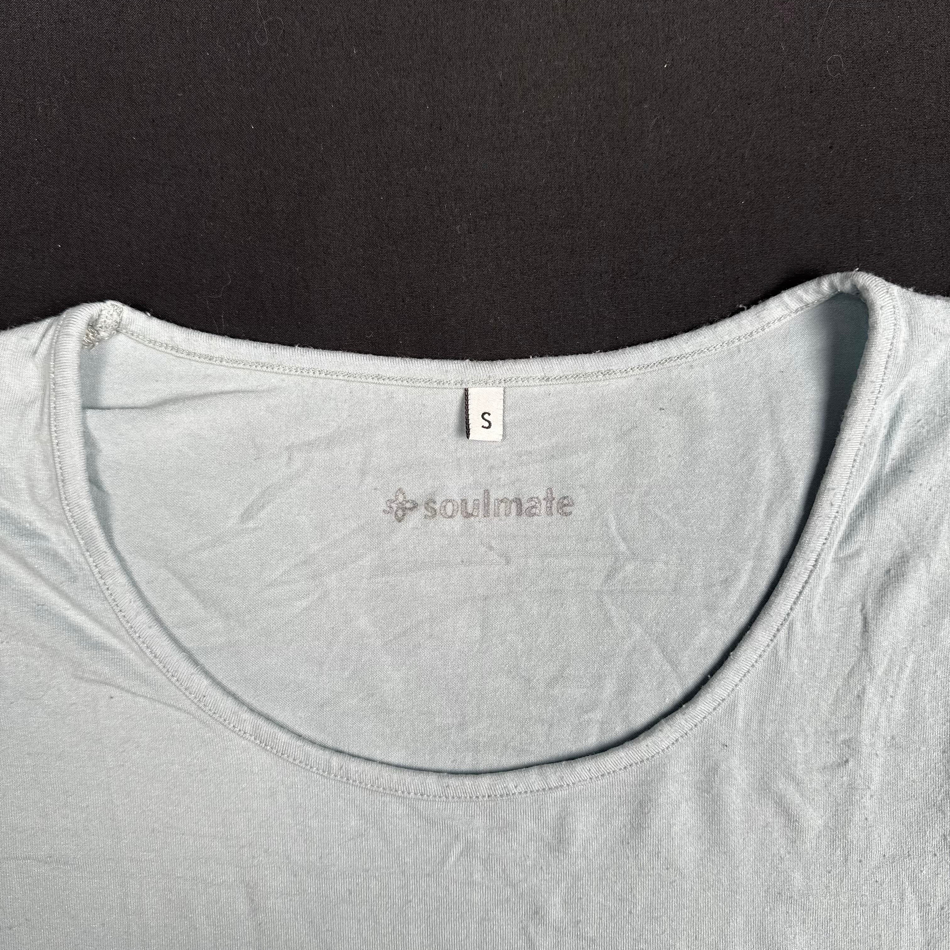 Soulmate - long-sleeve top - Light Blue - (Storlek: S)