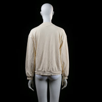 Monkl - sweatshirt - Ivory - (Storlek: S)