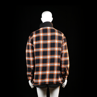 Life-line - fleece jacket - Black, Orange - (Storlek: 4XL)