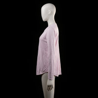 Rose Bud - long-sleeve top - Light Pink - (Storlek: S)