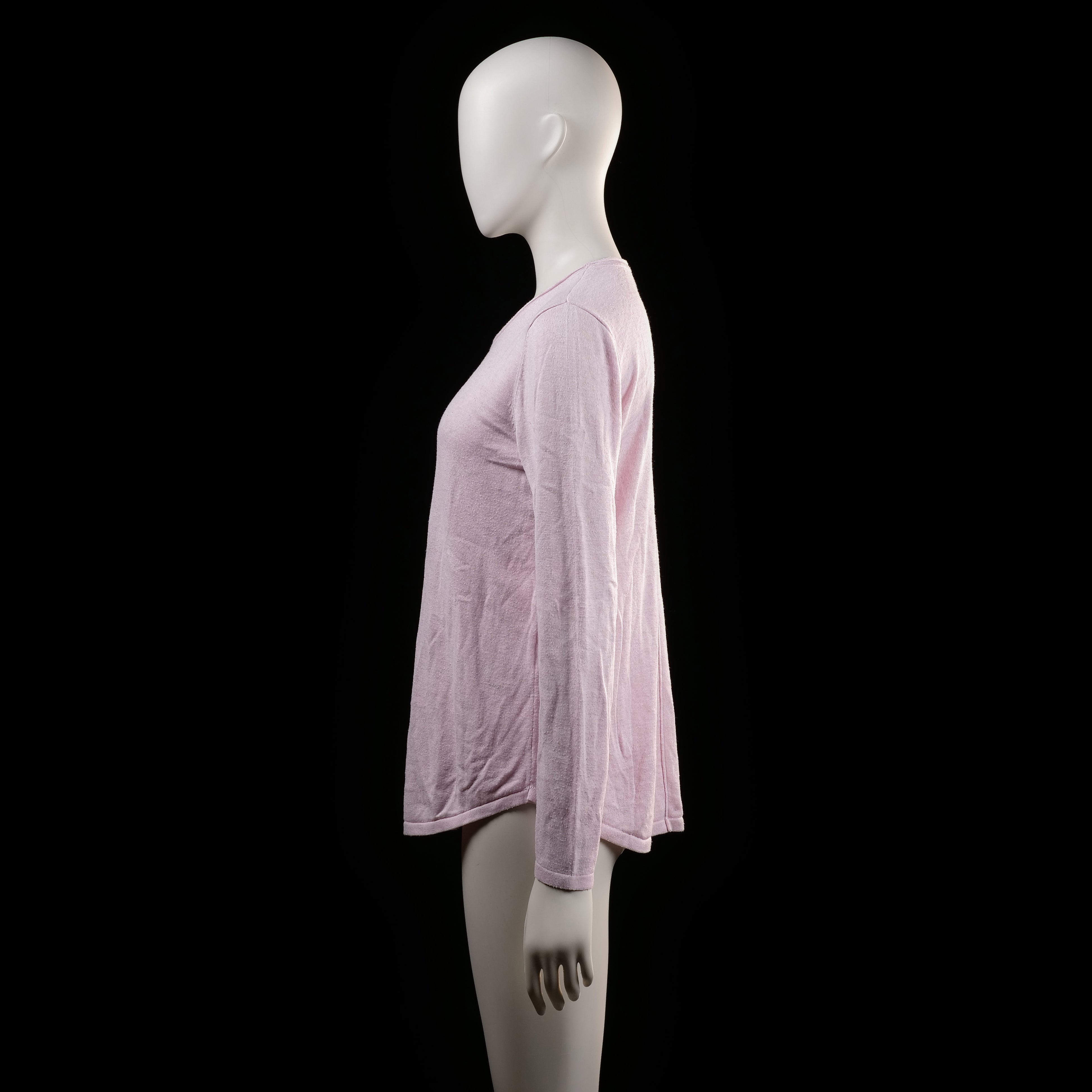 Rose Bud - long-sleeve top - Light Pink - (Storlek: S)