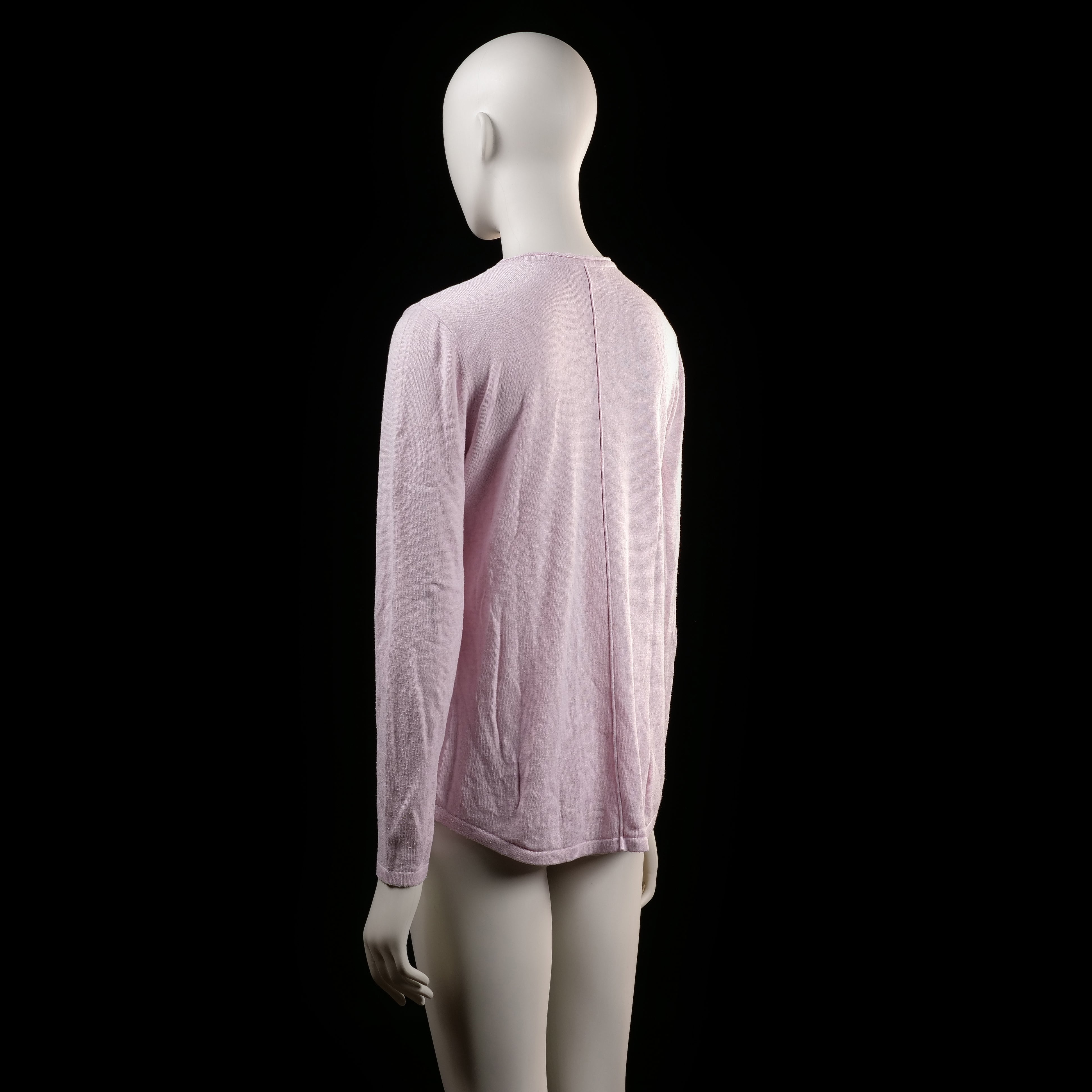 Rose Bud - long-sleeve top - Light Pink - (Storlek: S)