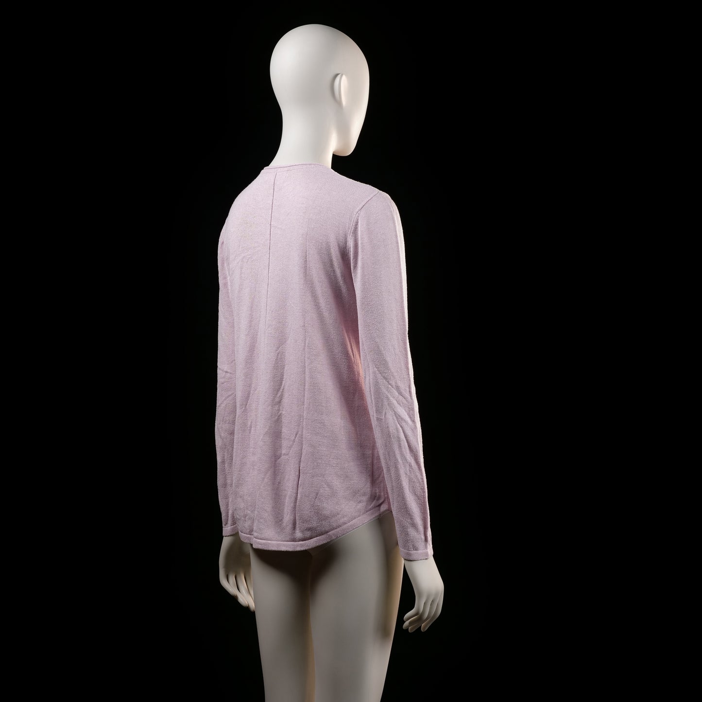 Rose Bud - long-sleeve top - Light Pink - (Storlek: S)