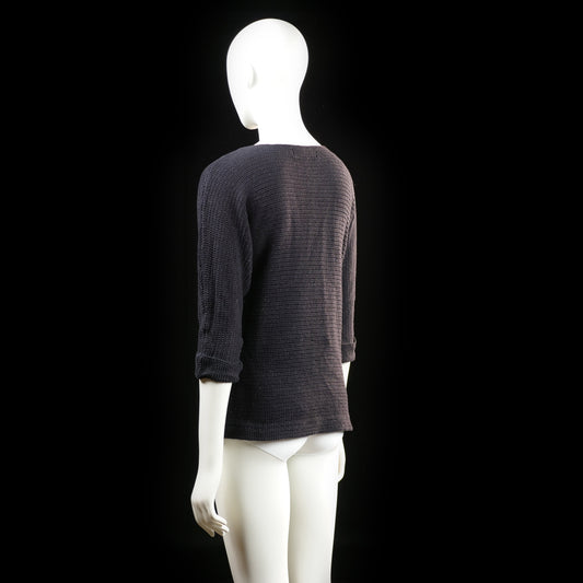 Samsa - sweater - Black, Brown - (Storlek: S)