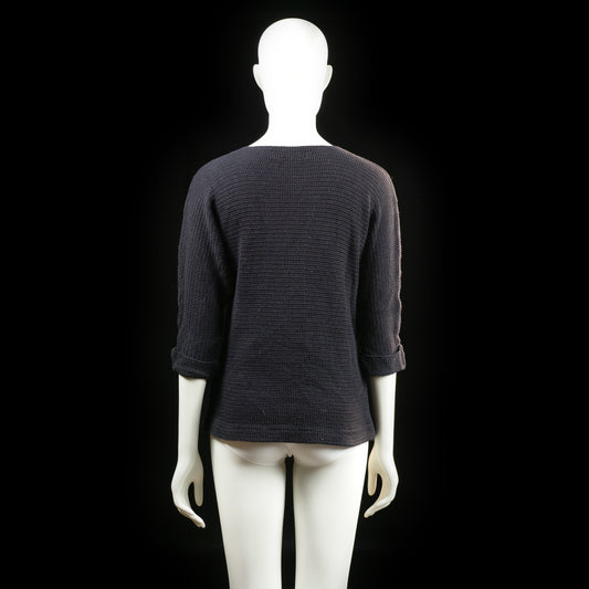 Samsa - sweater - Black, Brown - (Storlek: S)