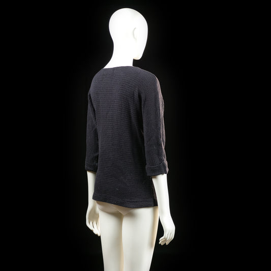 Samsa - sweater - Black, Brown - (Storlek: S)