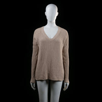 Stories - sweater - Beige - (Storlek: M)