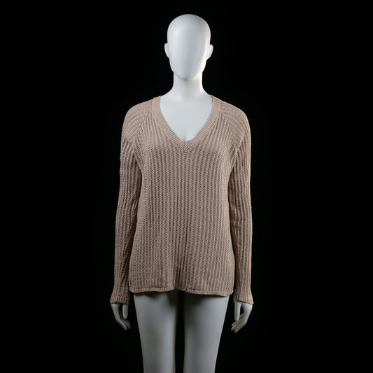 Stories - sweater - Beige - (Storlek: M)