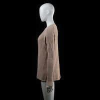 Stories - sweater - Beige - (Storlek: M)