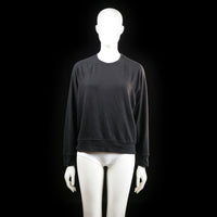 H&M - sweatshirt - Black - (Storlek: S)