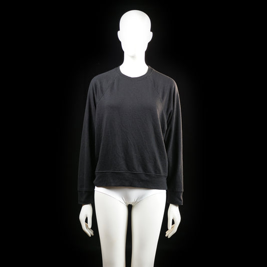 H&M - sweatshirt - Black - (Storlek: S)