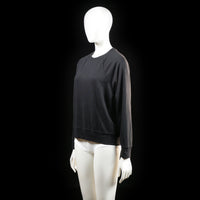H&M - sweatshirt - Black - (Storlek: S)