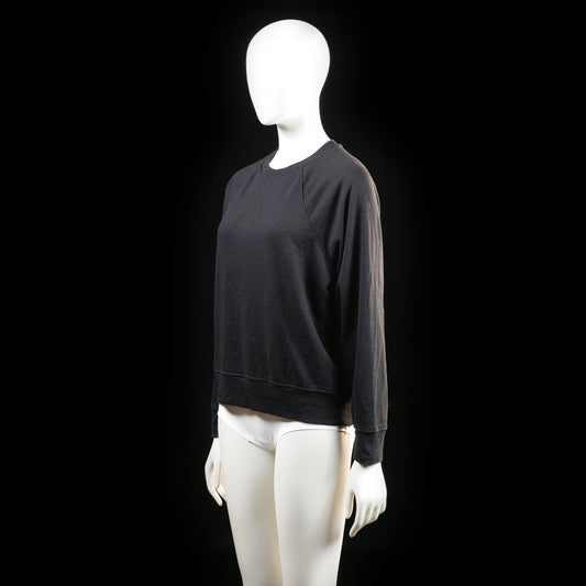 H&M - sweatshirt - Black - (Storlek: S)