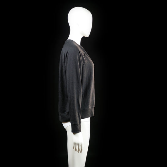 H&M - sweatshirt - Black - (Storlek: S)