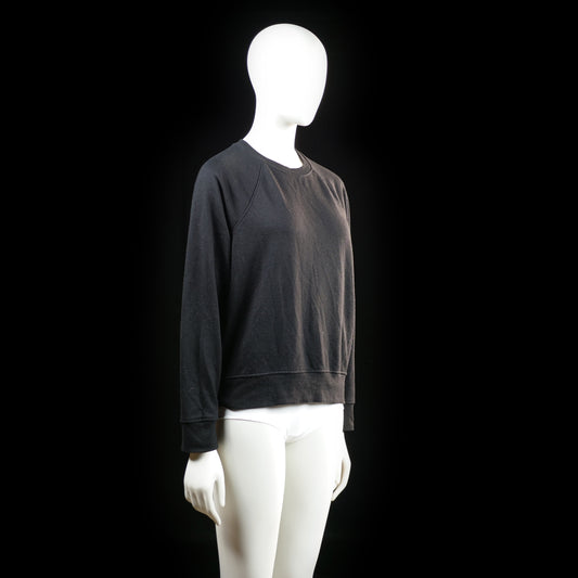 H&M - sweatshirt - Black - (Storlek: S)