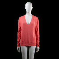 Basic You - sweater - Red - (Storlek: S)