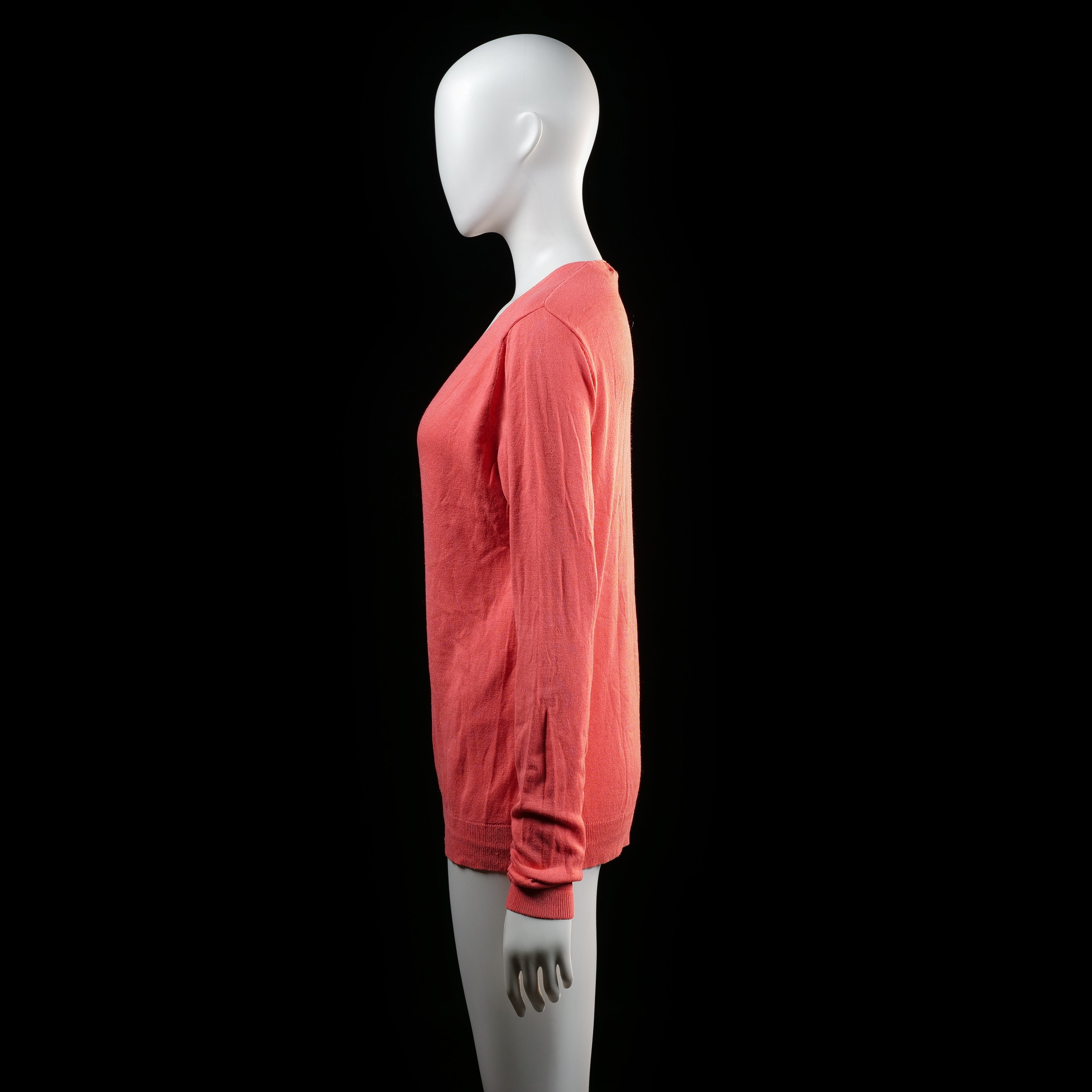 Basic You - sweater - Red - (Storlek: S)