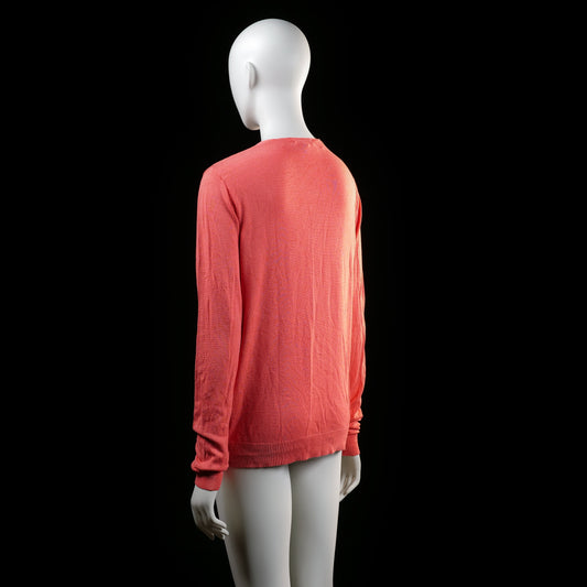 Basic You - sweater - Red - (Storlek: S)