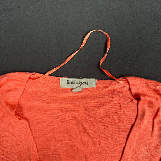 Basic You - sweater - Red - (Storlek: S)