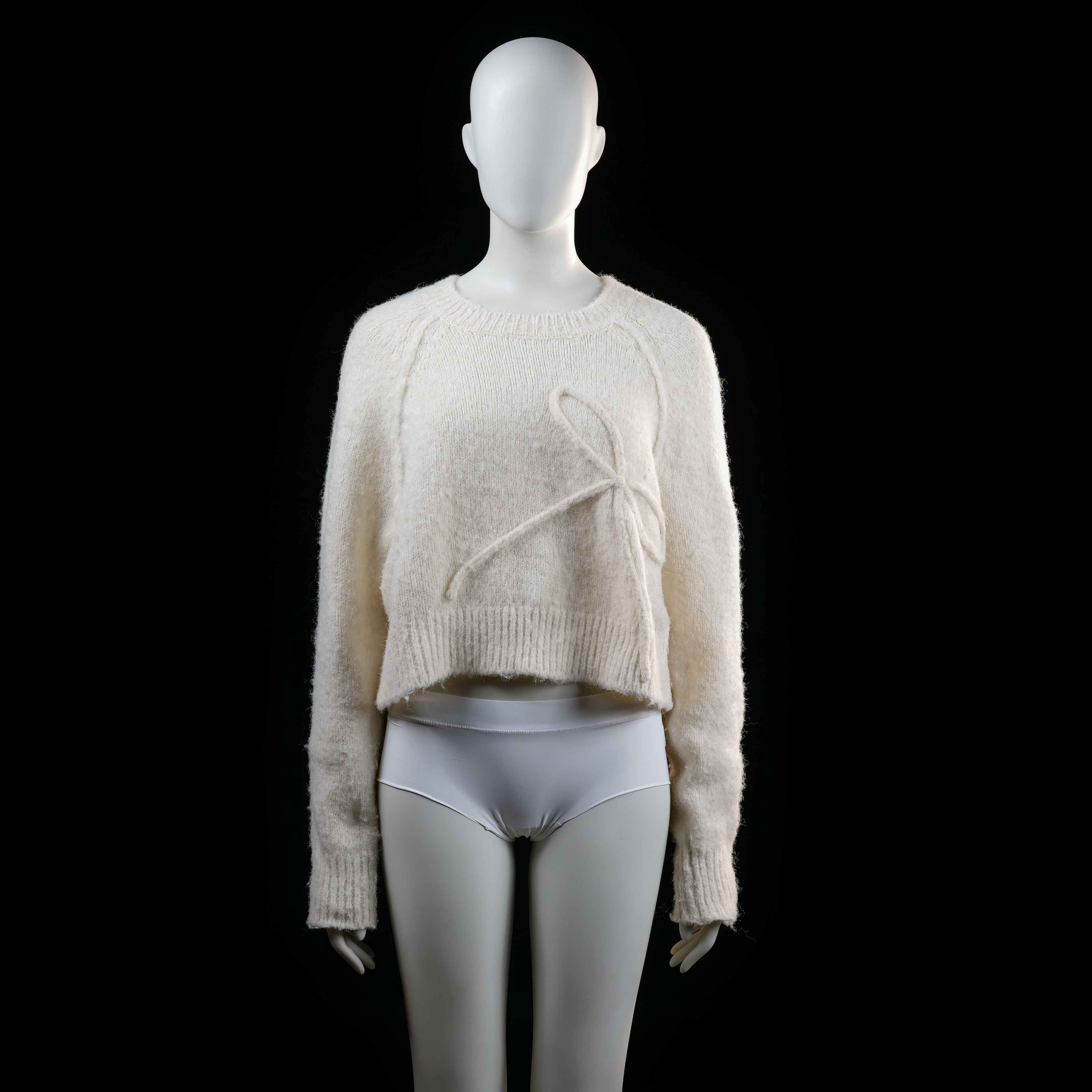 American Eagle - sweater - Ivory - (Storlek: M)