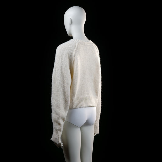 American Eagle - sweater - Ivory - (Storlek: M)