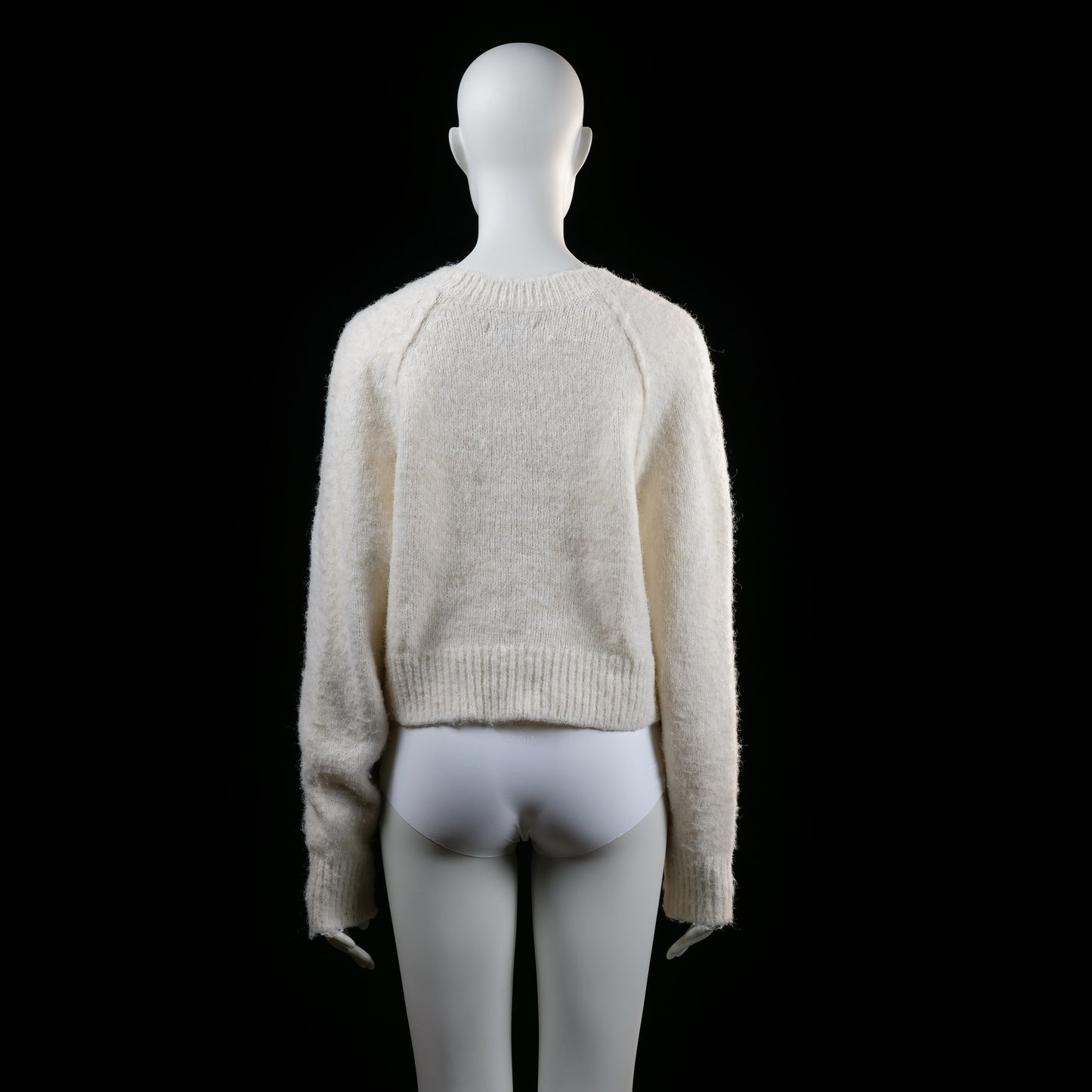 American Eagle - sweater - Ivory - (Storlek: M)