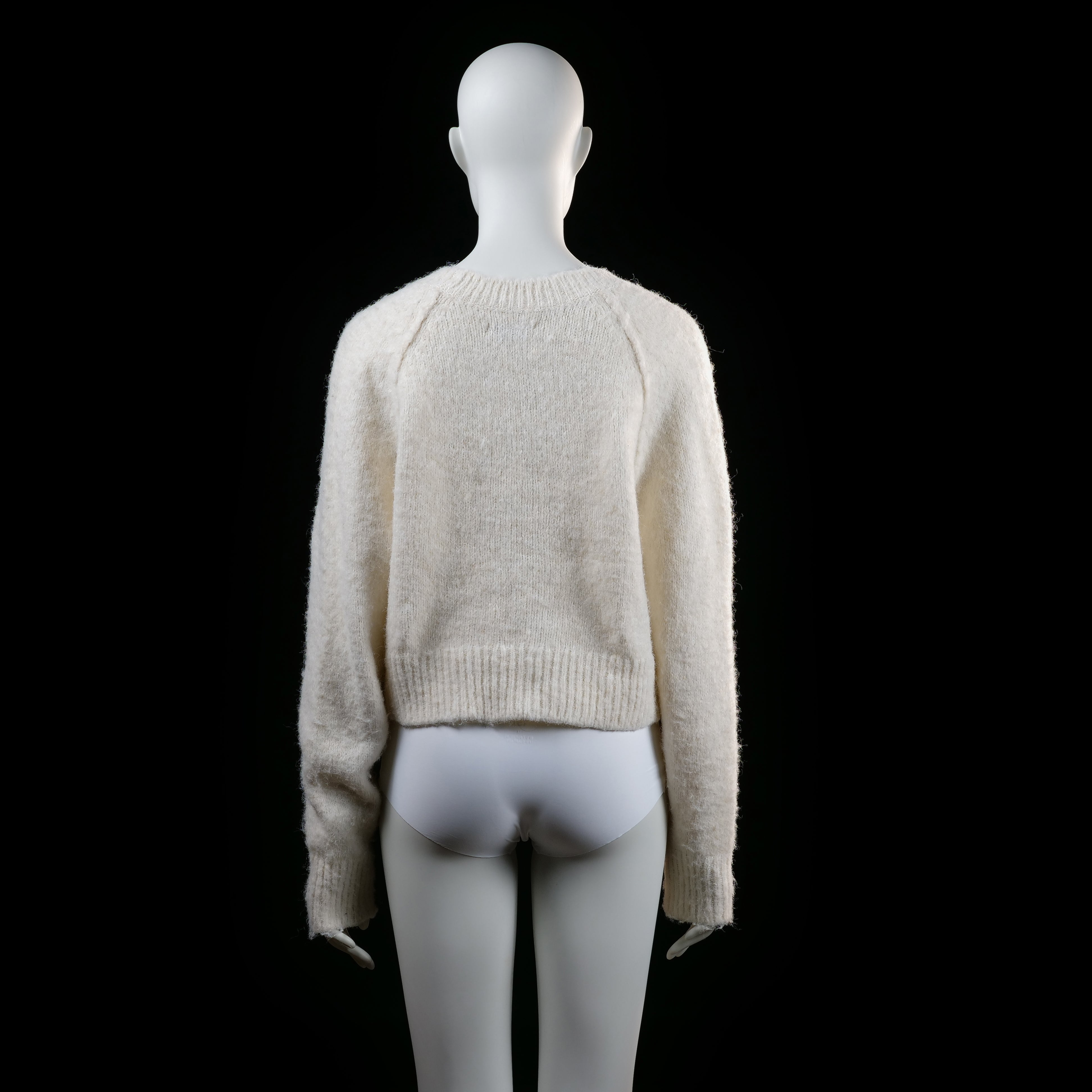 American Eagle - sweater - Ivory - (Storlek: M)