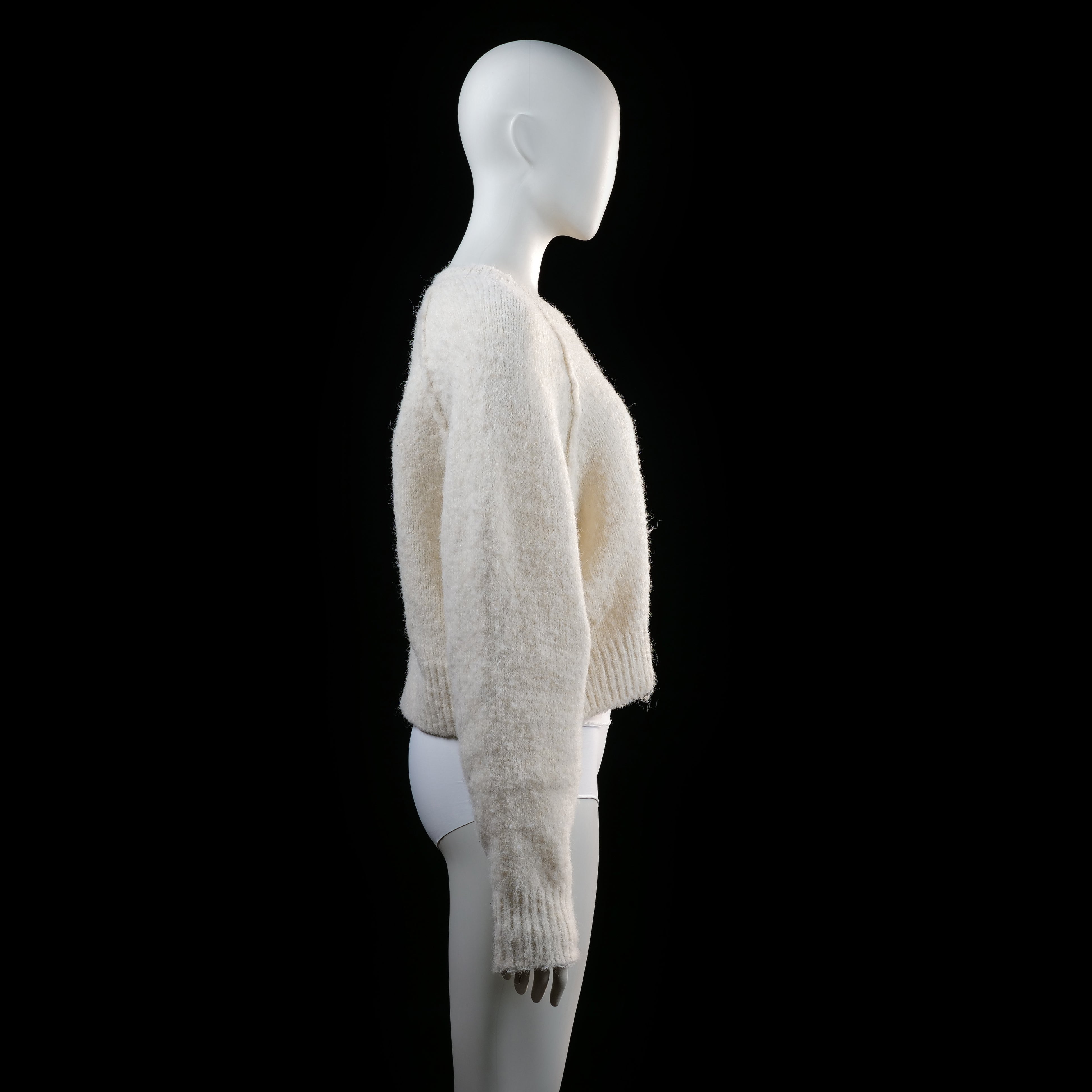 American Eagle - sweater - Ivory - (Storlek: M)