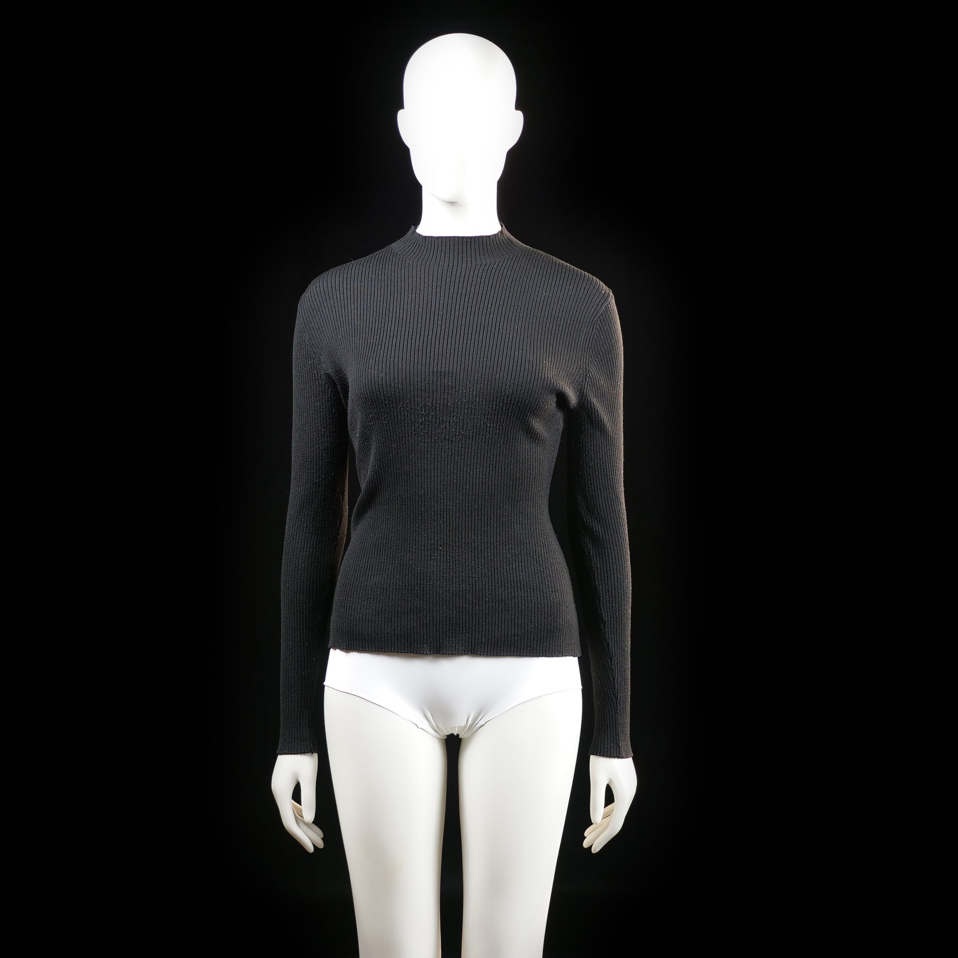 H&M - sweater - Black - (Storlek: M)