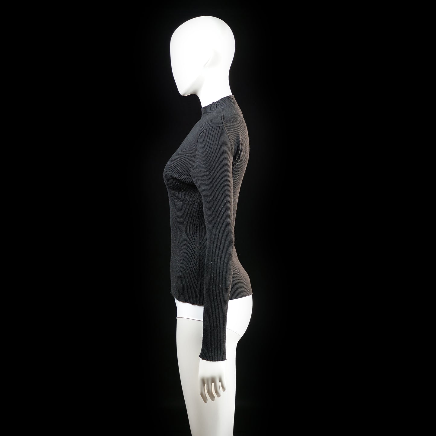 H&M - sweater - Black - (Storlek: M)