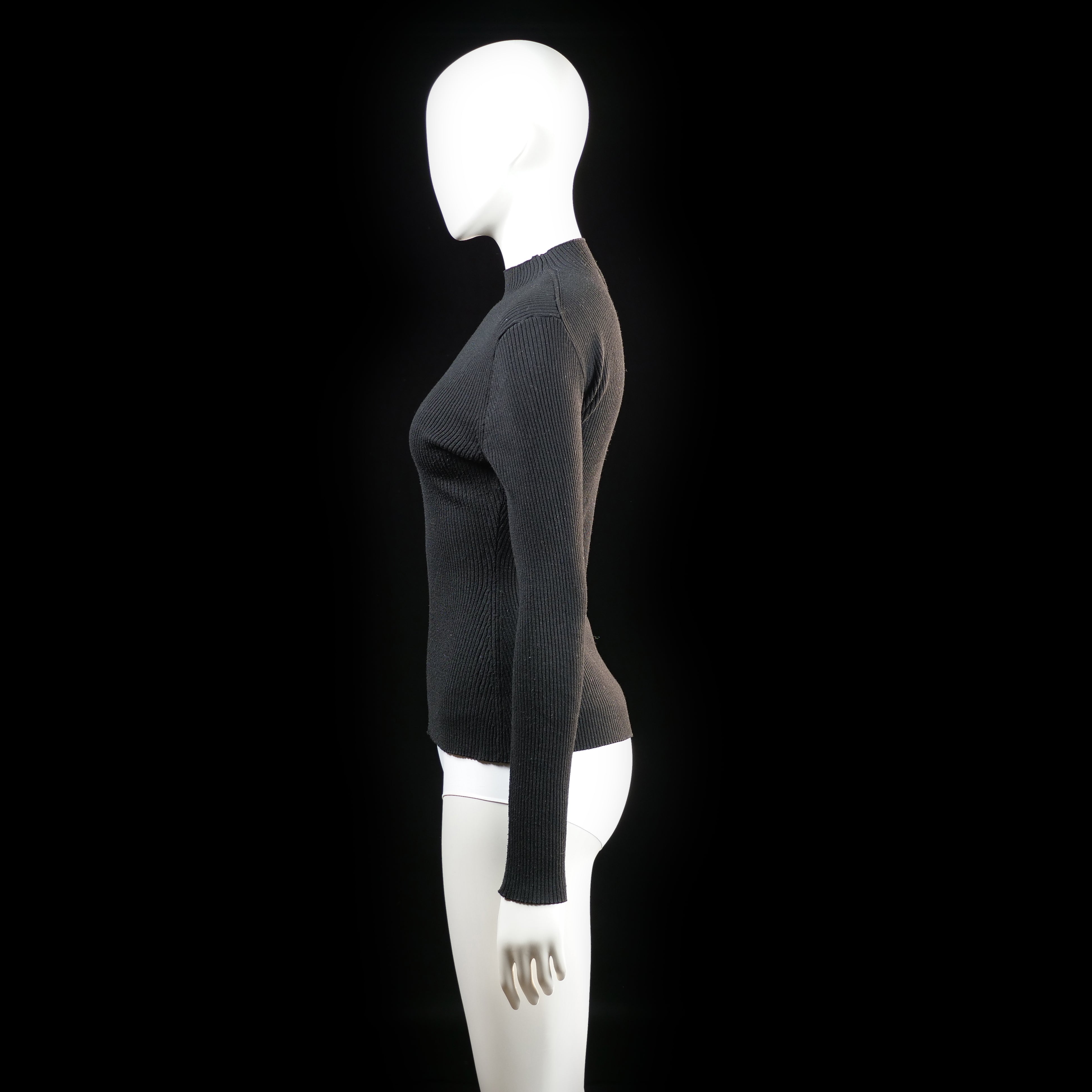 H&M - sweater - Black - (Storlek: M)