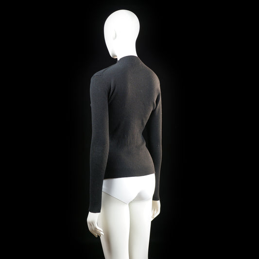 H&M - sweater - Black - (Storlek: M)