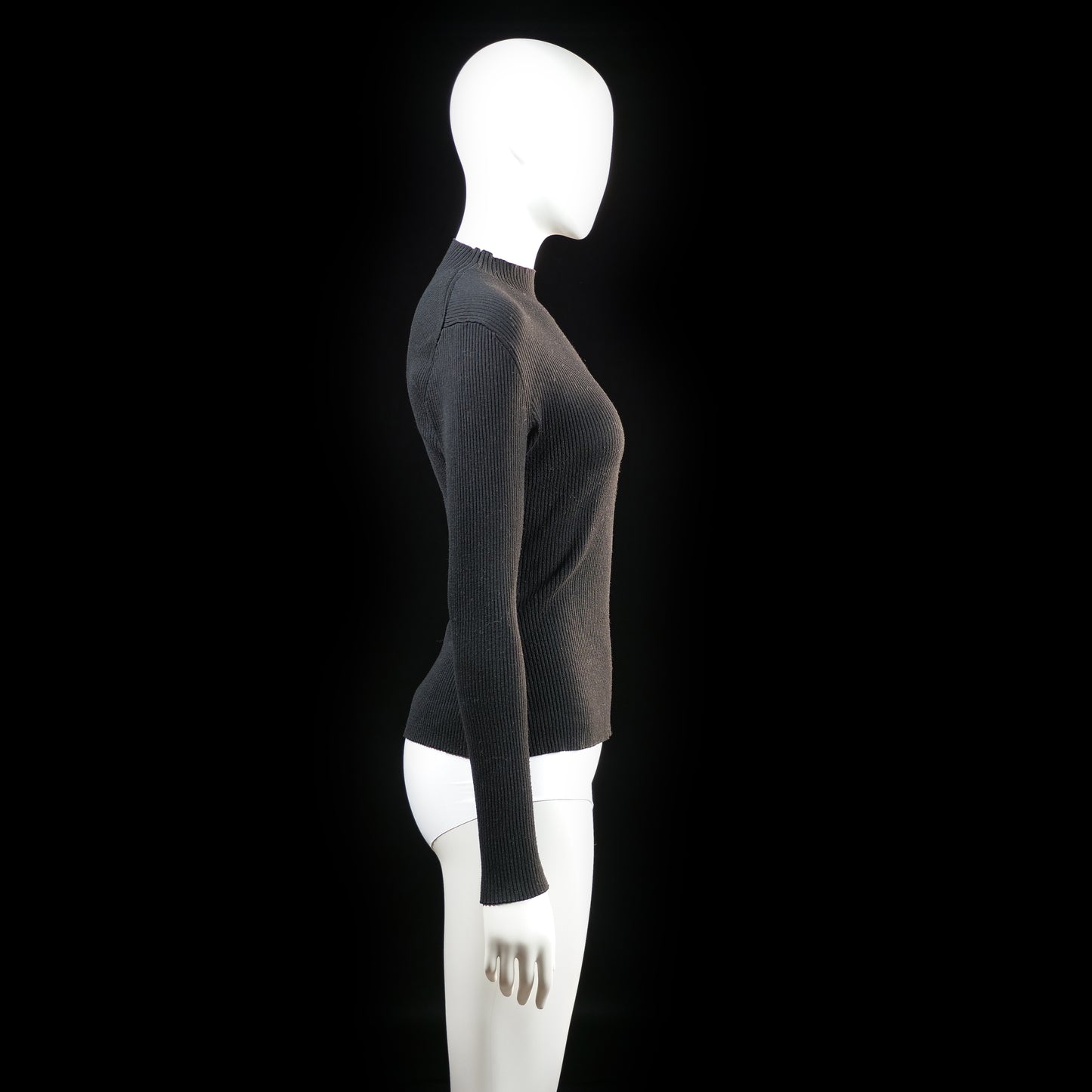 H&M - sweater - Black - (Storlek: M)