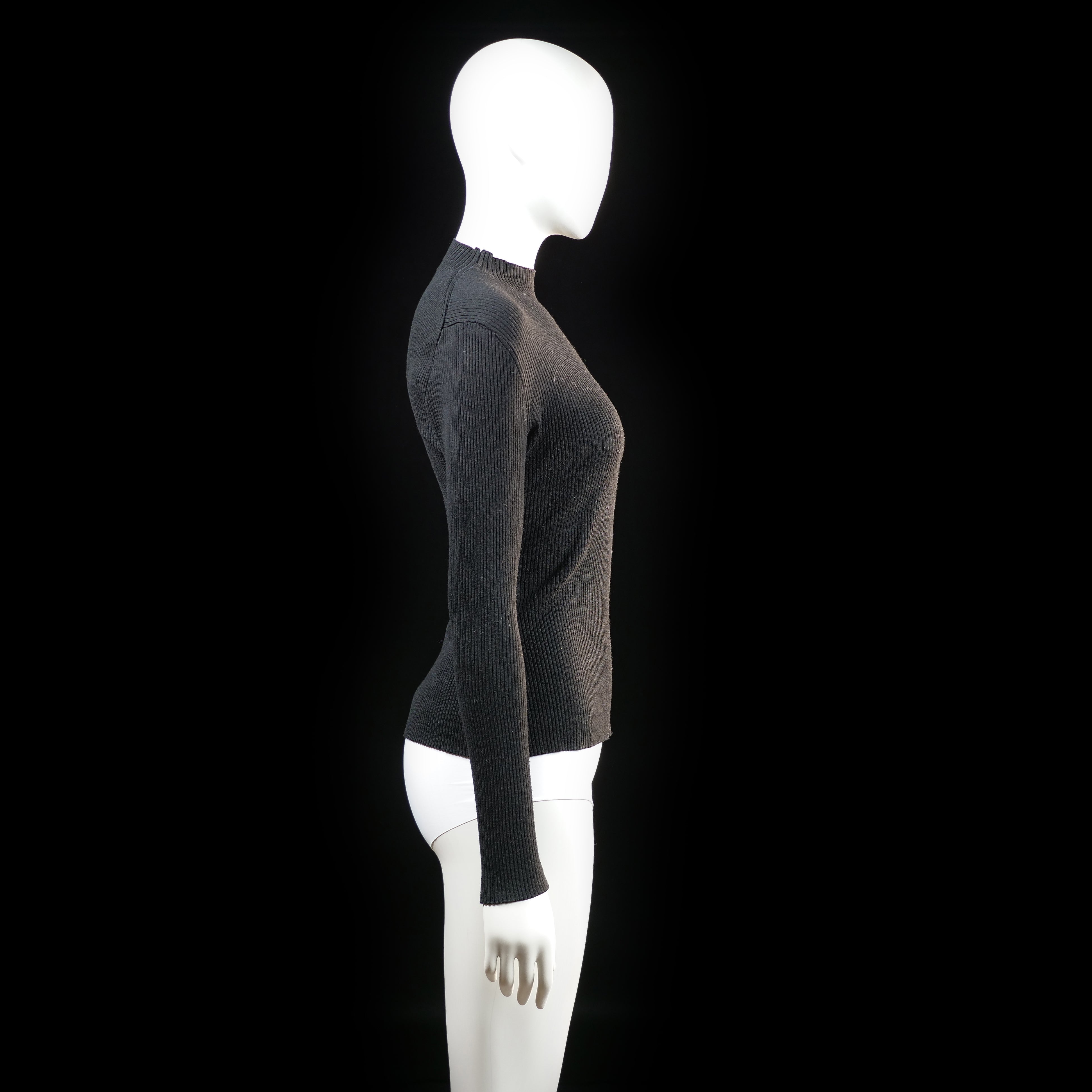 H&M - sweater - Black - (Storlek: M)