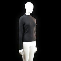 H&M - sweater - Black - (Storlek: M)