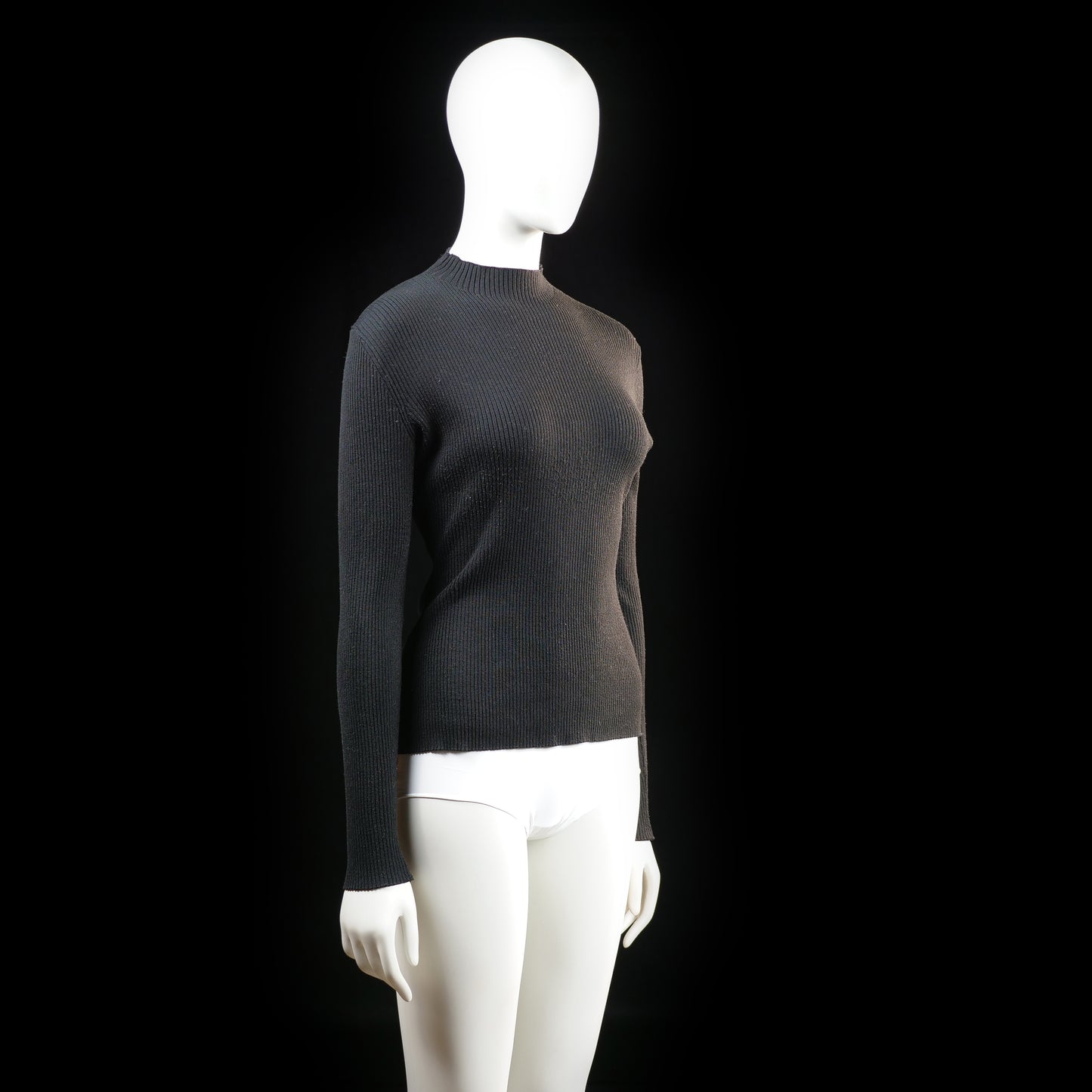 H&M - sweater - Black - (Storlek: M)