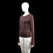 Gina Tricot - long-sleeve top - Brown - (Storlek: S)