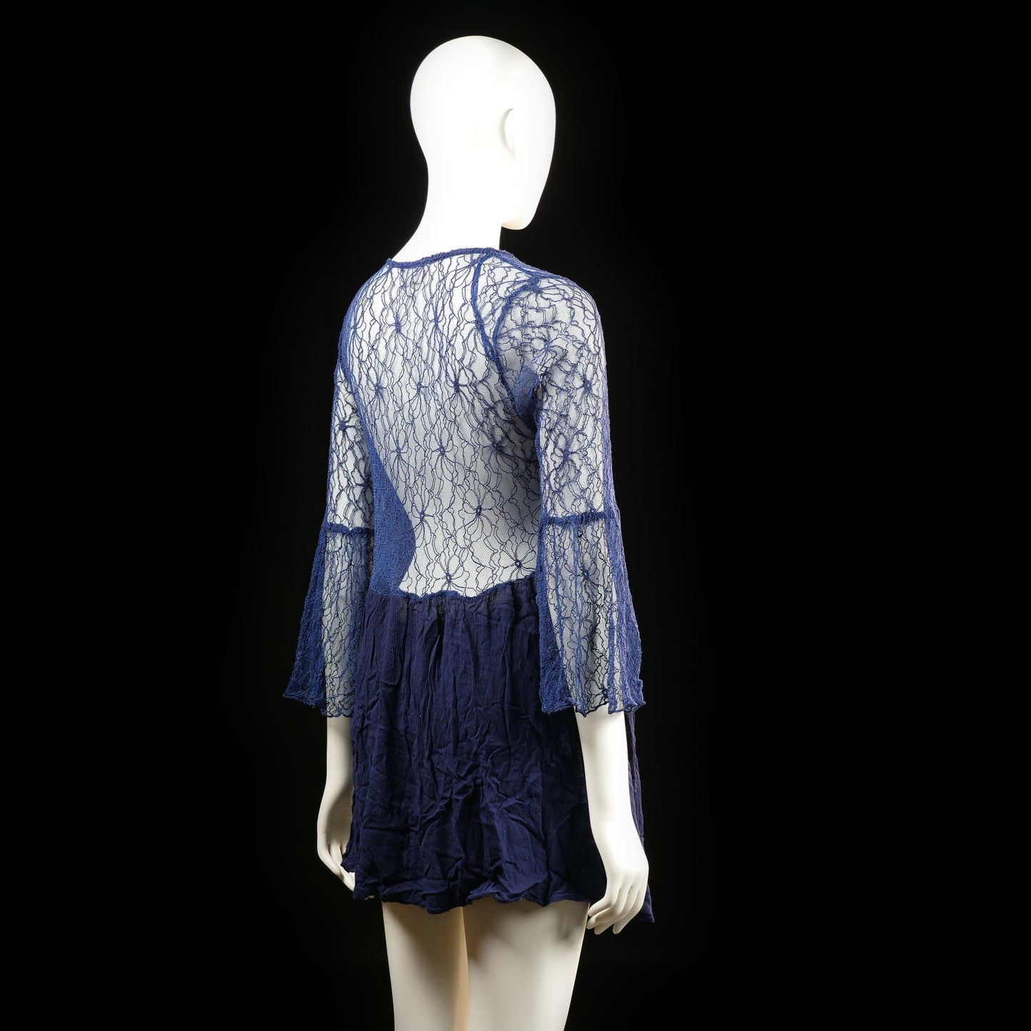 Kiss The Sky - tunic - Navy - (Storlek: S)