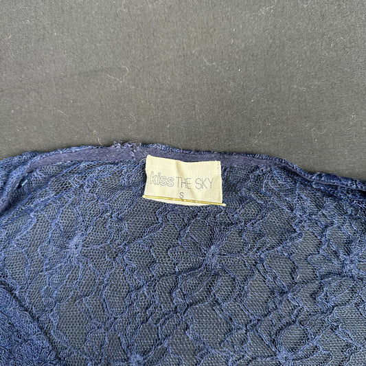 Kiss The Sky - tunic - Navy - (Storlek: S)