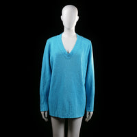 Bonprix - sweater - Sky Blue - (Storlek: 48, 50)