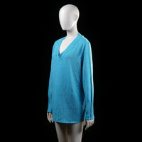 Bonprix - sweater - Sky Blue - (Storlek: 48, 50)