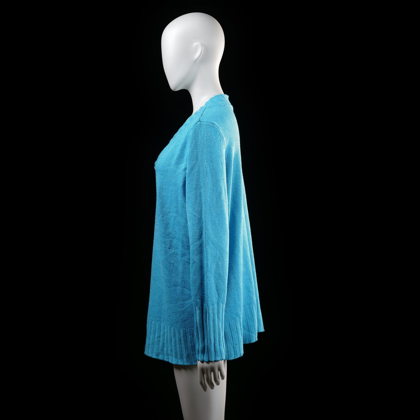 Bonprix - sweater - Sky Blue - (Storlek: 48, 50)