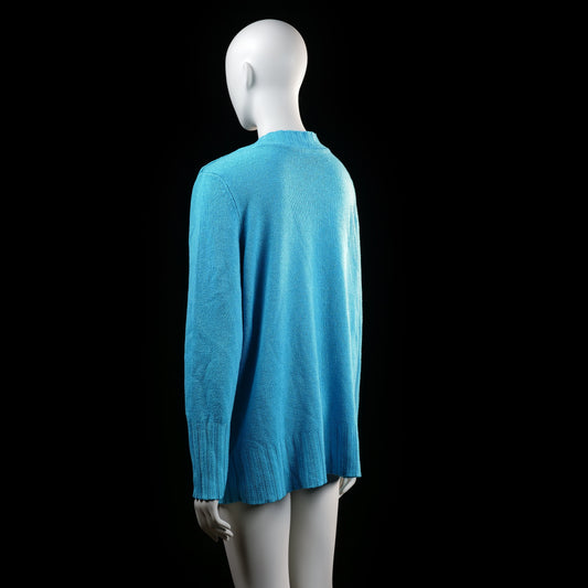 Bonprix - sweater - Sky Blue - (Storlek: 48, 50)