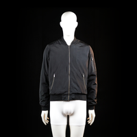 Lager 157 - bomber jacket - Black - (Storlek: S)